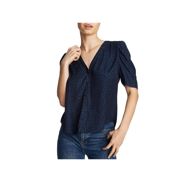 William Rast Anastasia High-Low Womens Woven Top William Rast Anastasia High-Low Womens Woven Top